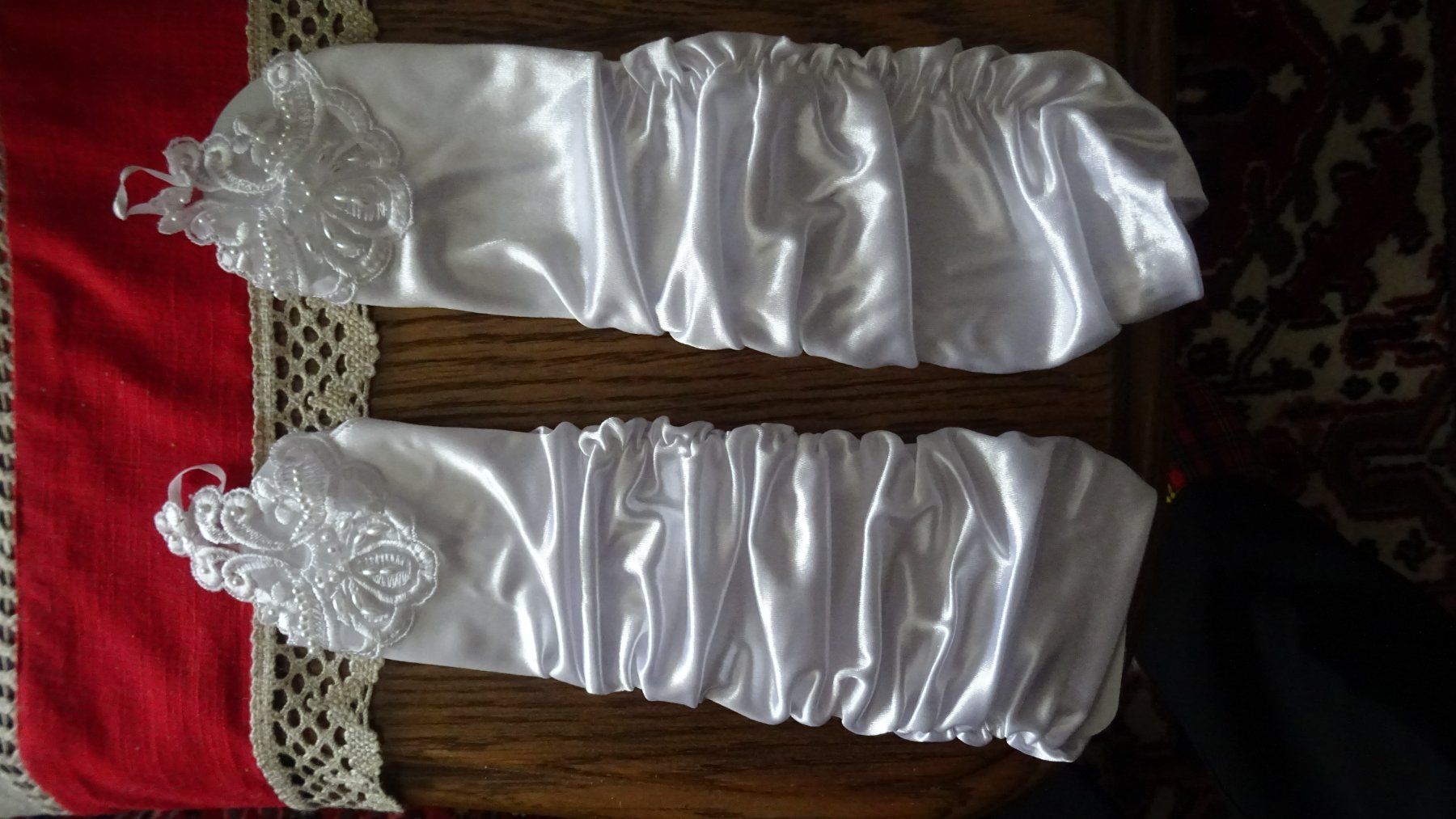 Guanti & manicotti: HOCHZEIT HANDSCHUHE. – Usato da Burgdorf venduto da may52