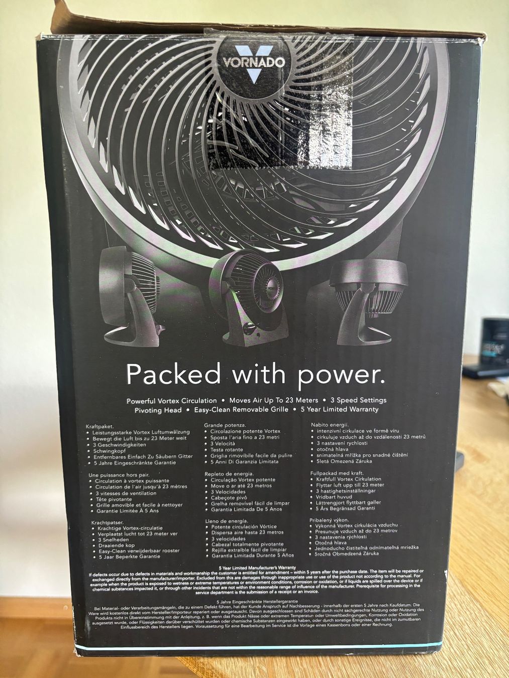 Ventilatoren: Vornado Tischventilator 633 – Neu (gemäss Beschreibung) aus St. Gallen von sam_8fc9 1