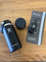 Hydro Flask Trinkflasche mit Strohdeckel neuwertig