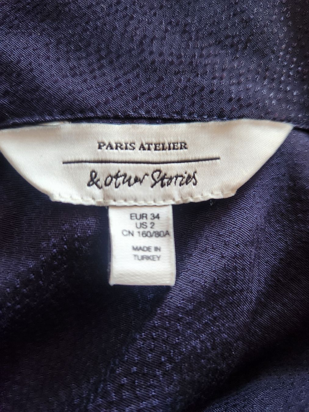 Other Stories Kleider: Robe bleu marine & Other Stories, taille 34/36 – Gebraucht aus Niedergösgen von Eva2410 6