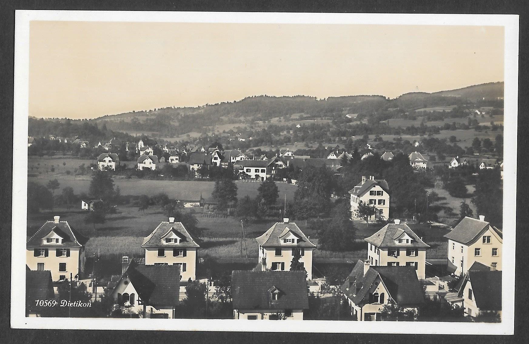 Cartoline postali: Dietikon Teilansicht – Usato da Olten venduto da clotaldi