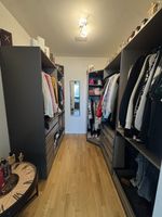 Kleiderschrank Set dunkelgrau mit Schubladen gebraucht