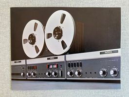 ORIGINAL VINTAGE STUDER REVOX A KATALOG