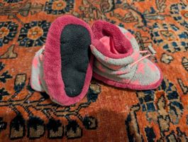 Sterntaler Babyschuhe grau Grösse 17-18 gebraucht