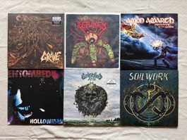 Death Metal Plattensammlung Schweden - 6x