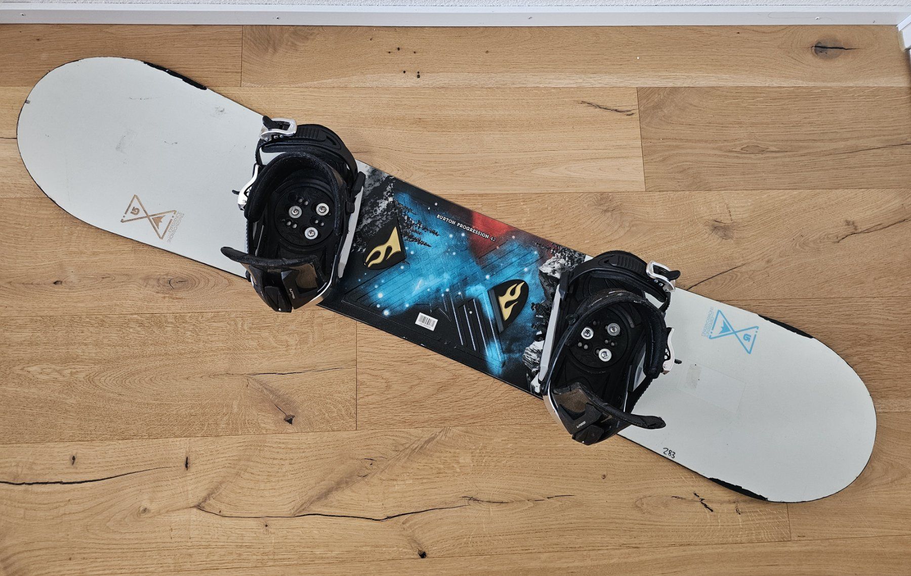 Burton Board: BURTON PROGRESSION 142, ROCKER, mit OBSCURE Bindung S/M – Usato da Aarau Rohr venduto da Mmiracle 5