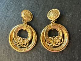 Vintage Ohrringe Clips Luxus Modeschmuck