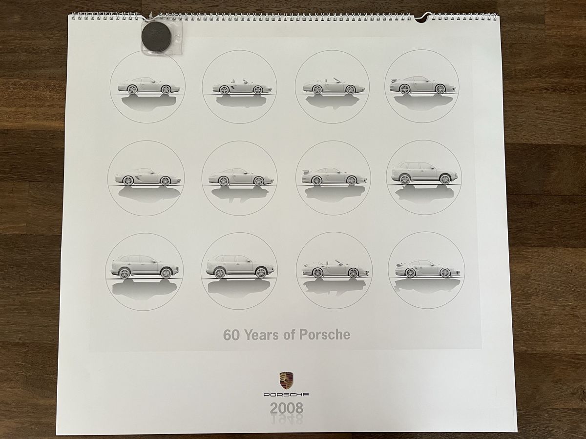 Porsche Kalender: 4 x Porsche Kalender 2008 2011 2012 2013 – Gebraucht aus Weesen von Elmax1 6