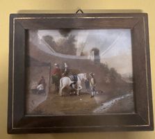 Miniatur bild gemalte 
