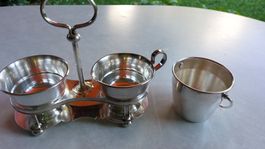 Vintage Silber; Konfektservice / Saucieren