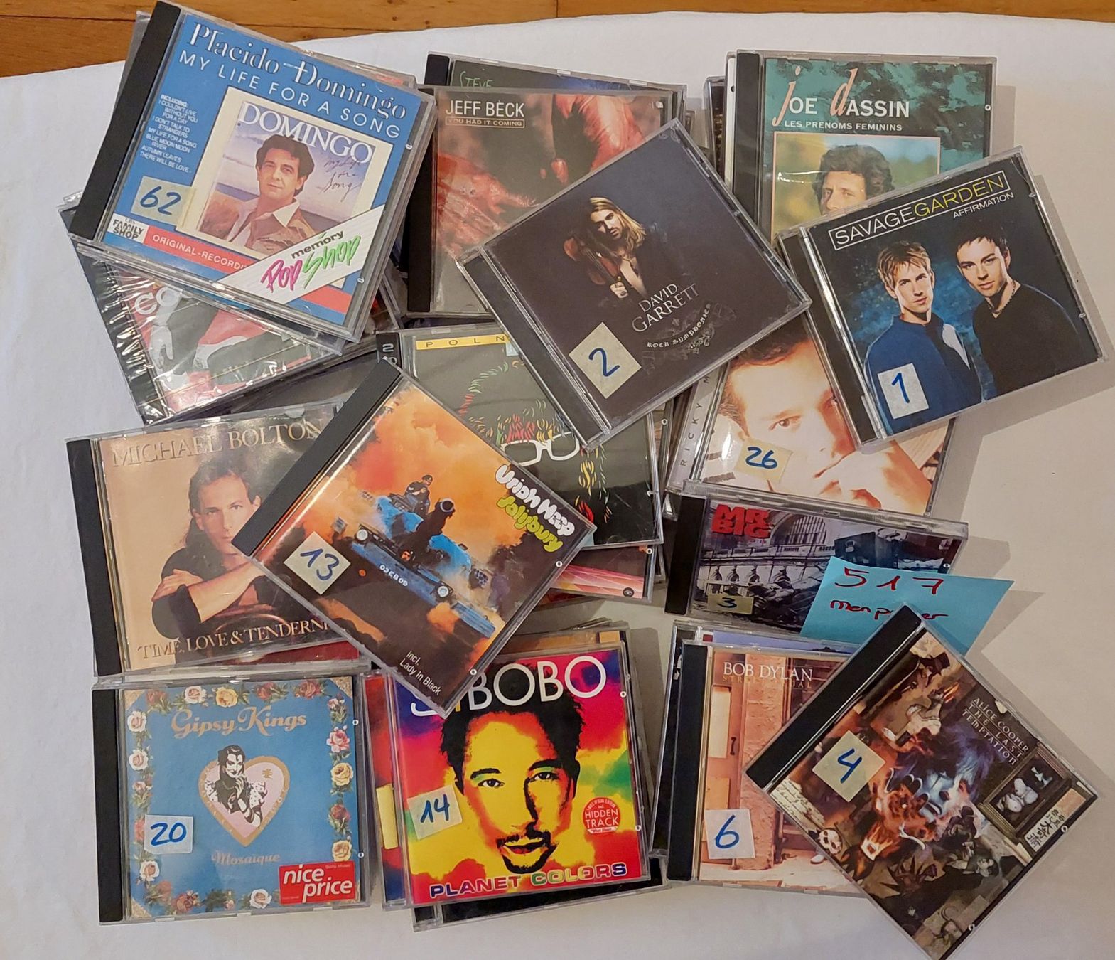 CD: 72 CD Men Power, auch Einzelne möglich – Usato da Uitikon Waldegg venduto da Smeragol