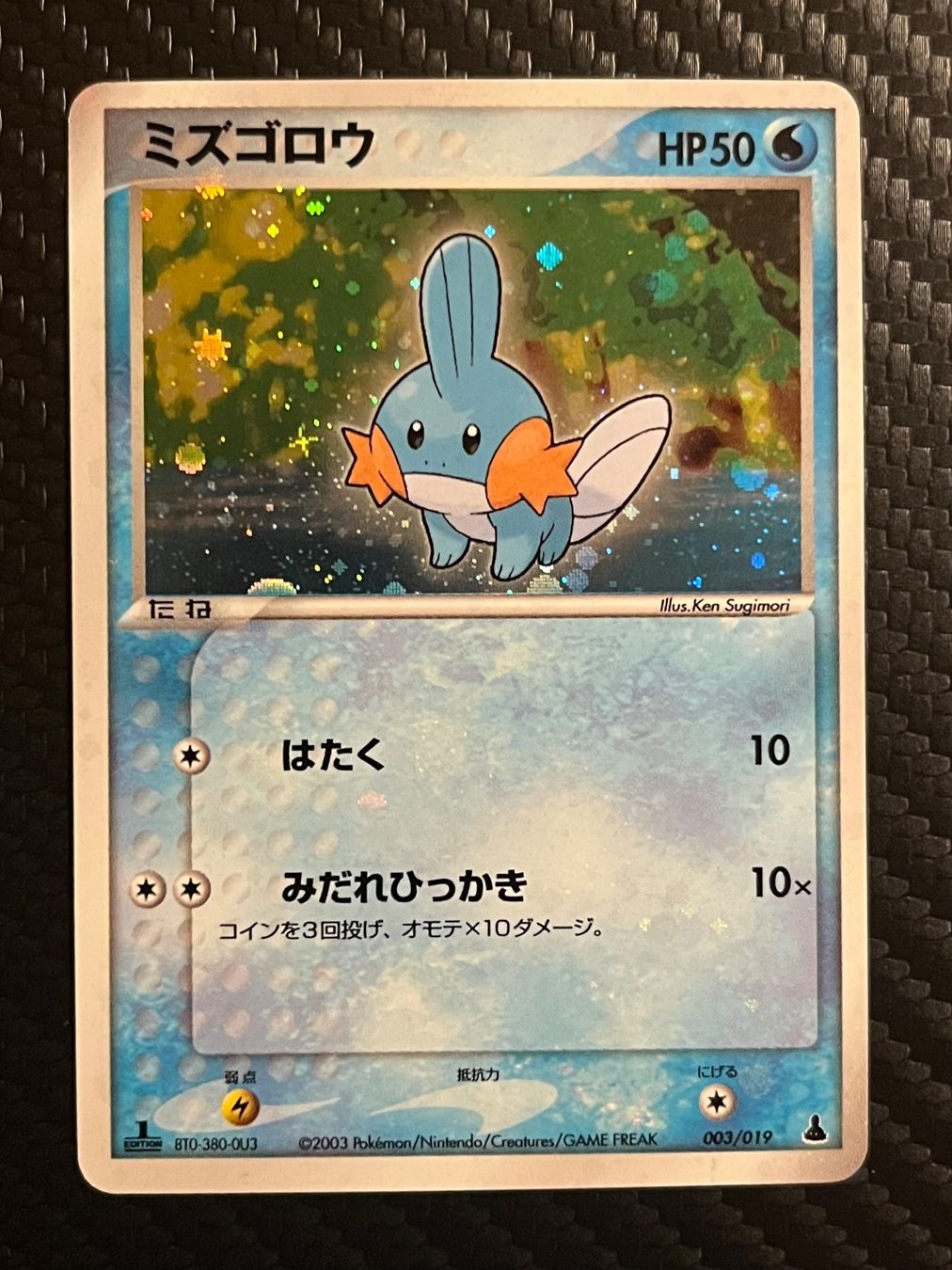 Pokémon Sammelbilder & Trading cards: Mudkip No.003 Mudkip Constructed Starter Deck JAP – Gebraucht aus Genève von WildPidgey