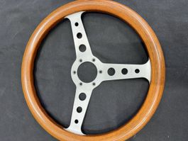 Original MOMO Holzlenkrad Klassiker (Made in Italy, 09/1984)