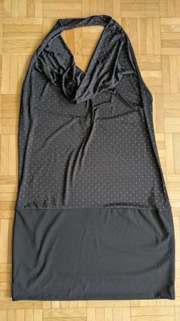 Kleid kurz Neckholder Gr. XL