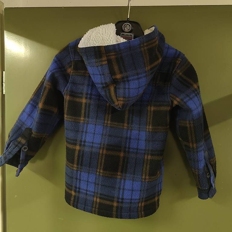 Vestes & Manteaux: Giacca a quadri con cappuccio. M 122 – D'occasion à Losone par mar_n5ds 1