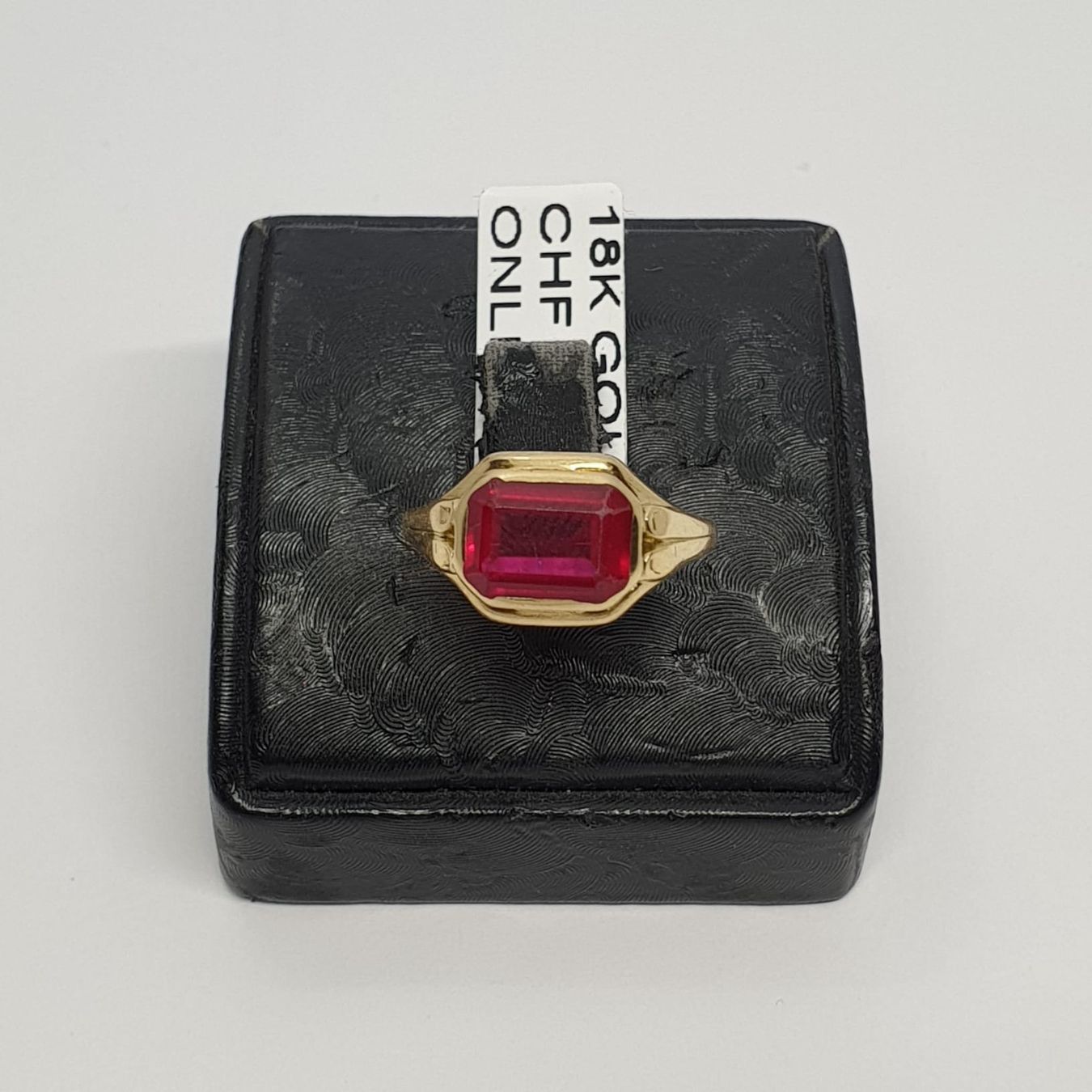 Anelli: Echt 18K Gold Ring – Usato da Luzern venduto da Goldhaus-Luzern