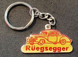 119 - Schlüsselanhänger Auto Oldtimer Rüegsegger
