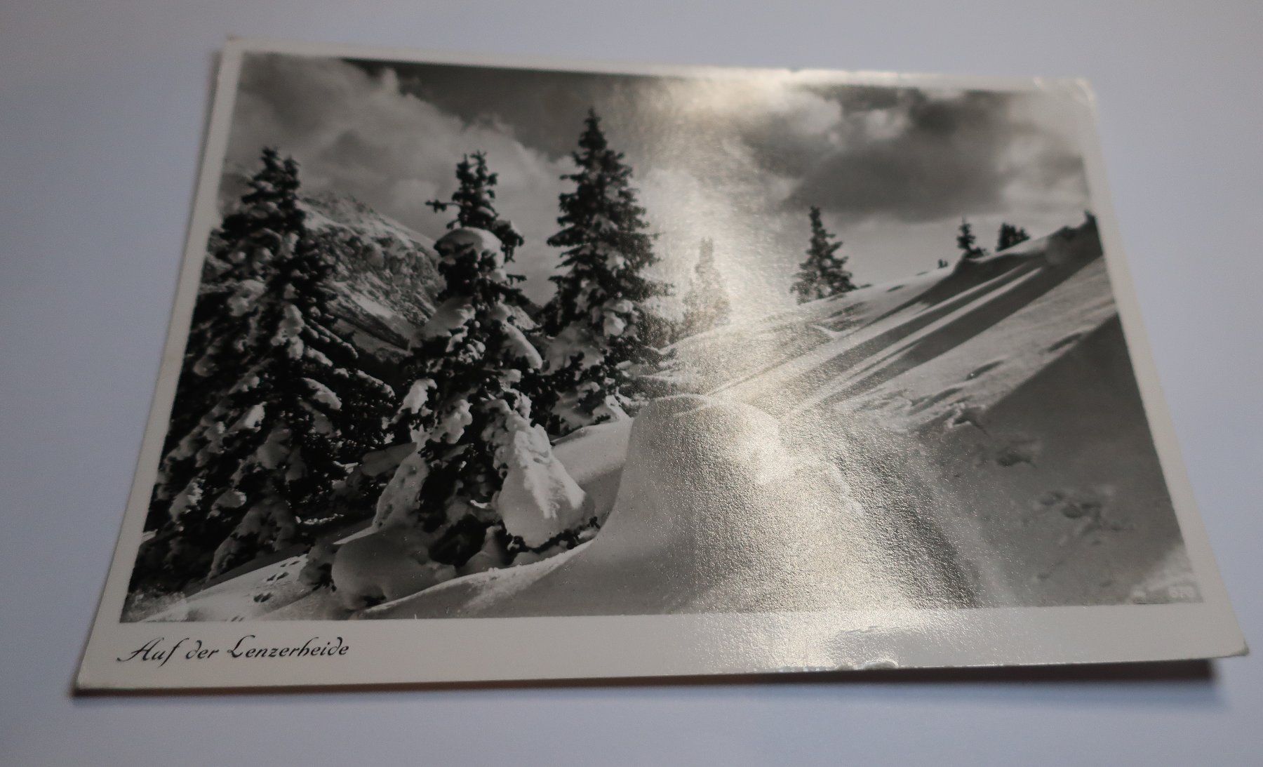 Ansichtskarten: Auf der Lenzerheide  1943 – Gebraucht aus Cormoret von Pascalll2001 1