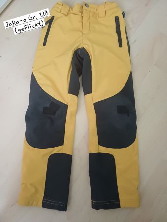 Softshellhose gef. Jako-o Gr. 128
