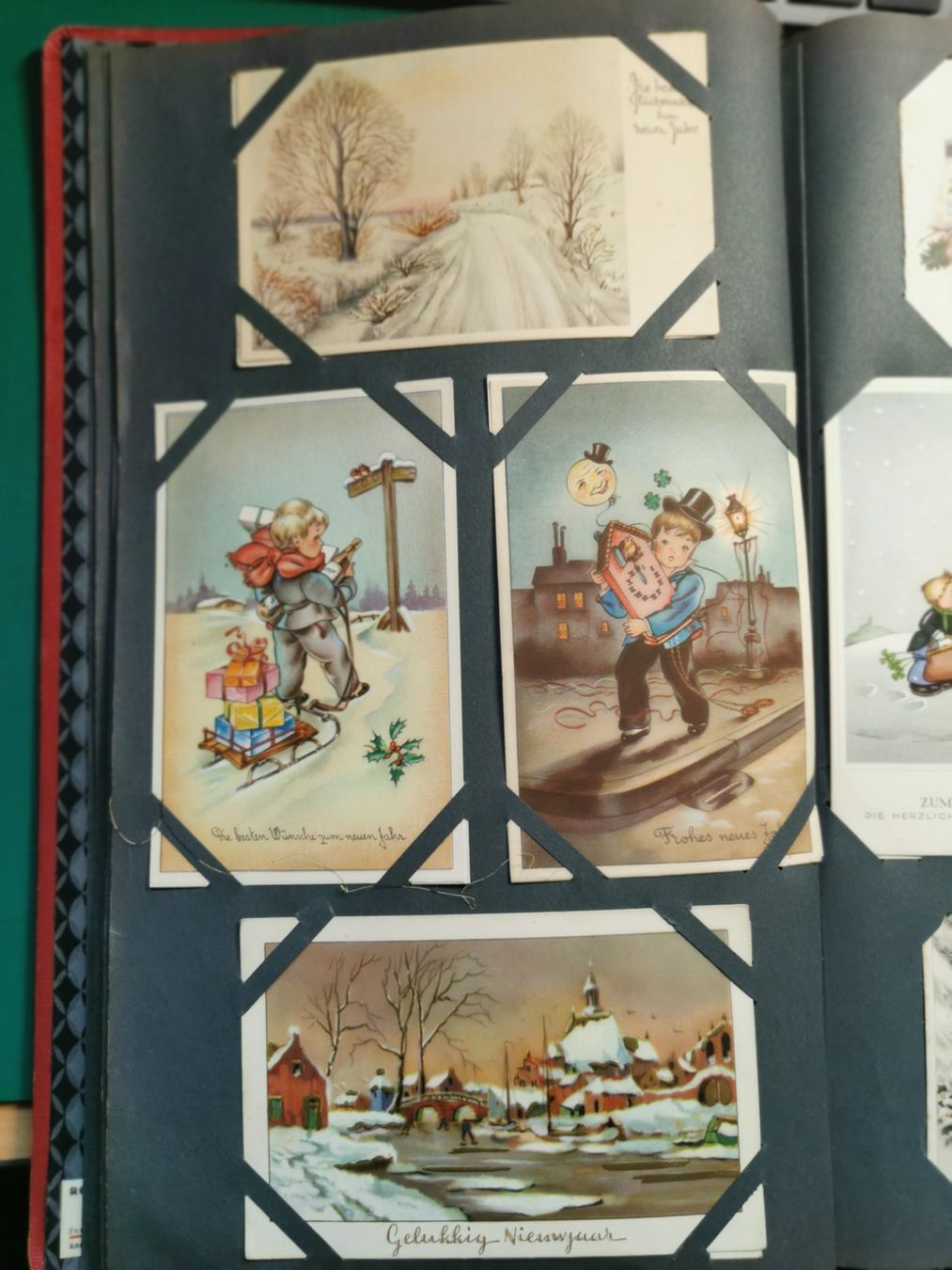 Cartoline postali: Kitschkarten  Sammlung   Neujahr   Kinder  Karten – Usato da Rheineck venduto da kat_7gld 5