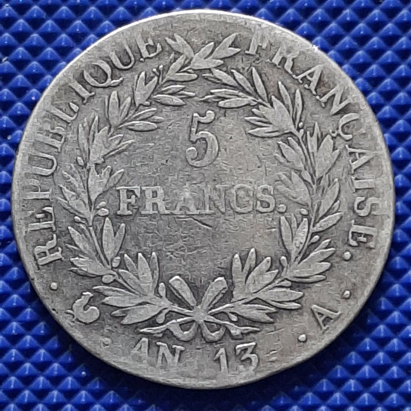 Tutti le monete: 5 Francs Napoléon An 13 A Empereur – Usato da Carouge GE venduto da cecob0909 1