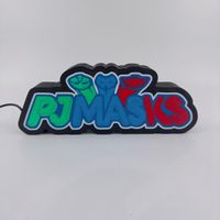 Lightbox lampe led PJMASKS RGB