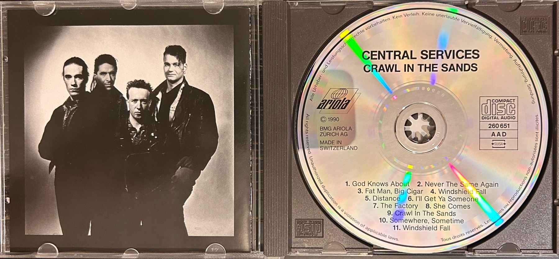 CDs: CD Central Services: Crawl In The Sands – D'occasion à Schliern b. Köniz par NDRS56 2