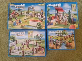 Playmobil Country Pferdehof, 4 Sets, 6929, 6930, 6931, 6947