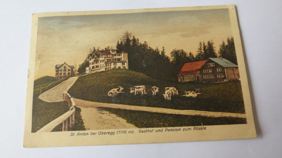 St Anton Bei Oberegg 1110m Gasthof Zum Rössle 1922 Kaufen Auf