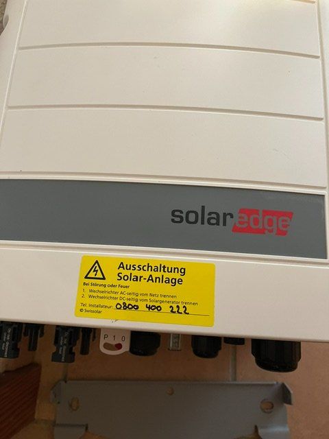 SolarEdge Onduleurs: Solar Edge 12,5k Wechselrichter – D'occasion à Hersberg par Jeep56 2