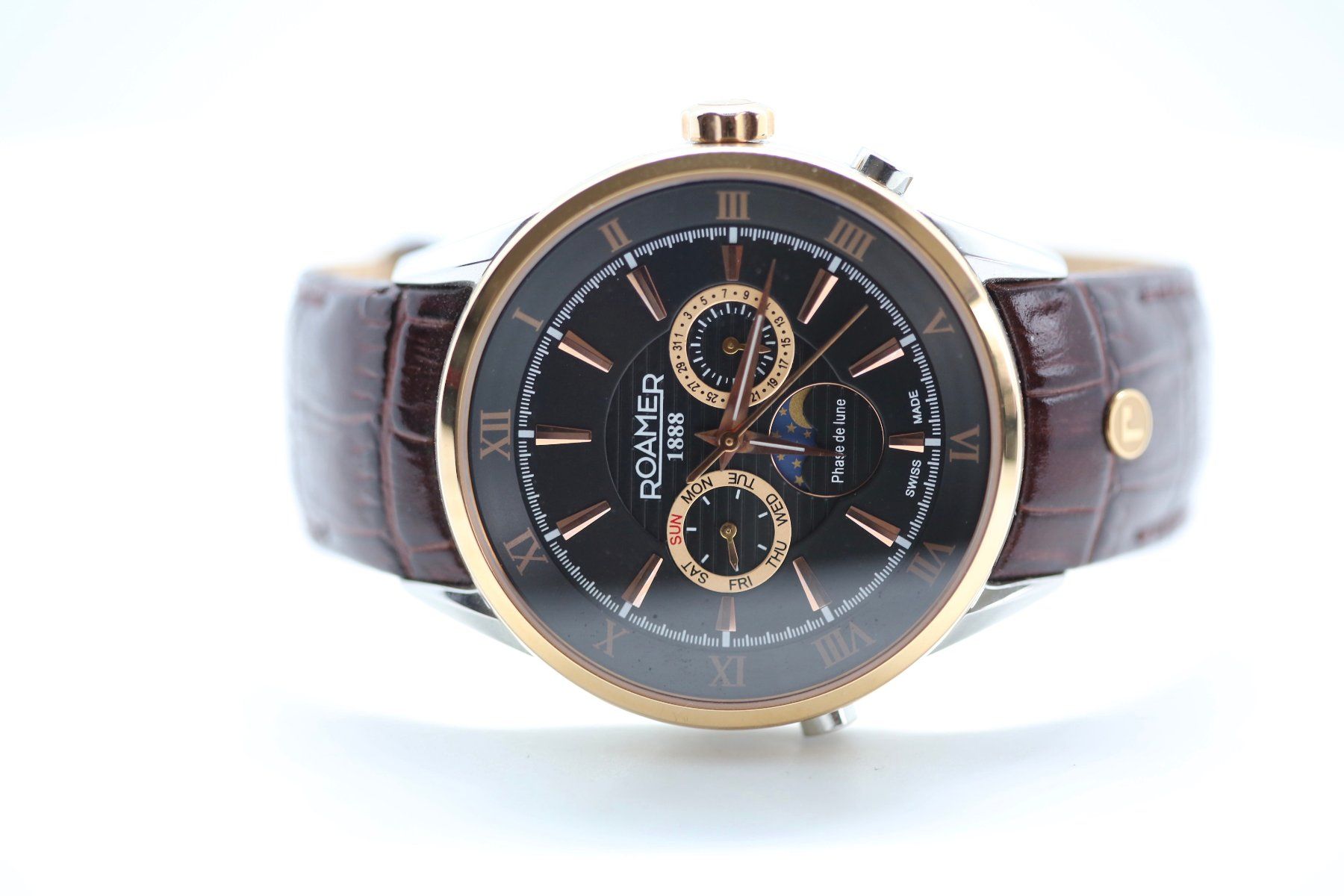 Roamer Orologi: Roamer Superior Moonphase – Usato da Reinach BL venduto da Han-Numismatik 6