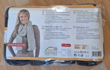 Schalstrickgarn Vera, ideal für kuschelige Winter Accesso...