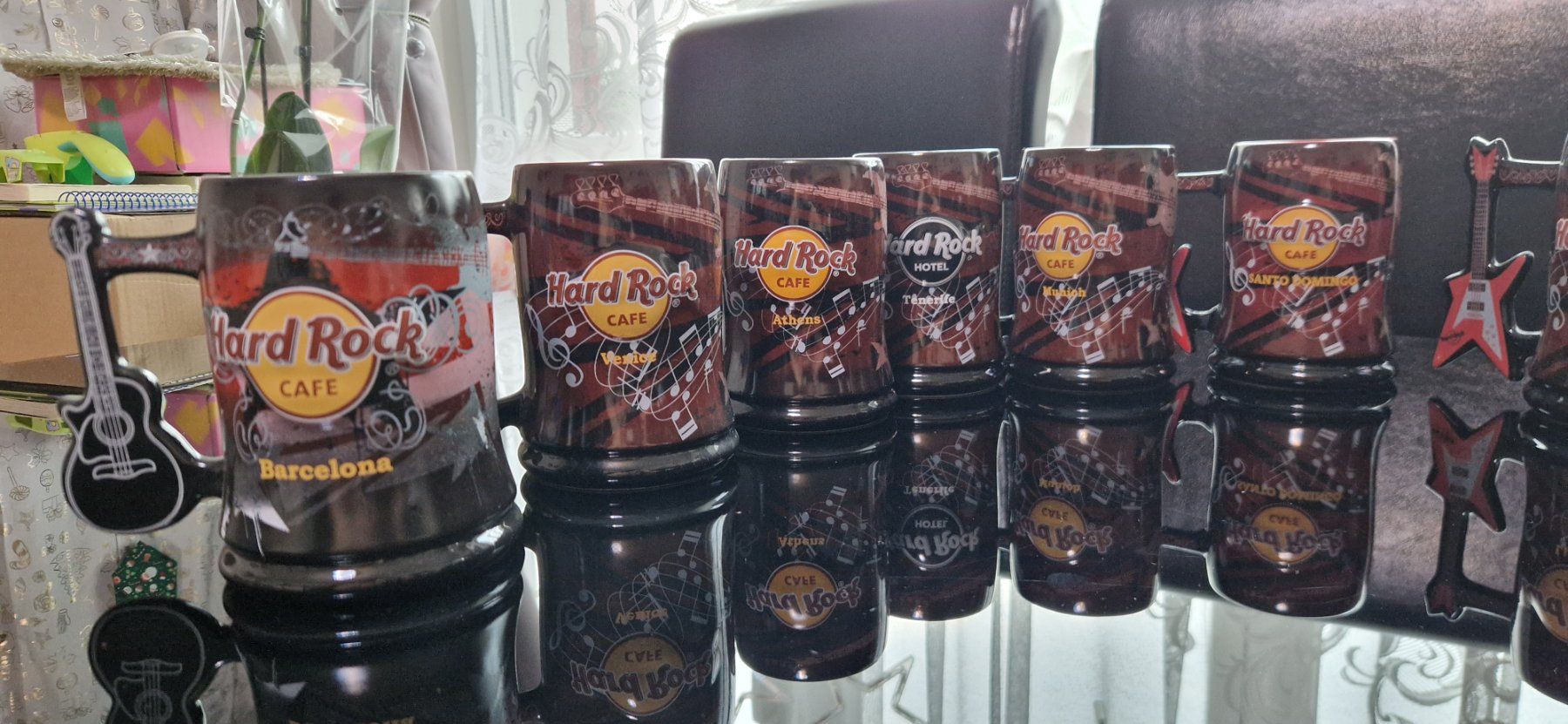 Gläser: Grosse Hard Rock Cafe Beerkrug Collection 10x – Gebraucht aus Zürich von sirstians000 7