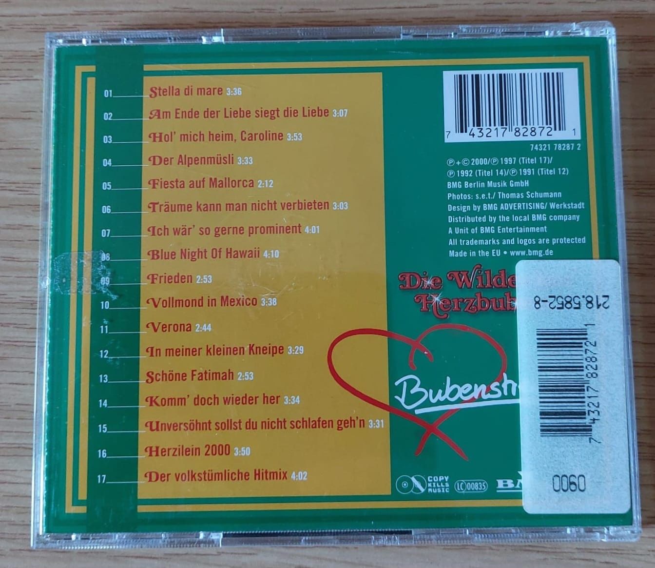 CD: CD - Die Wildecker Herzbuben - Bubenstreiche – Usato da Urtenen-Schönbühl venduto da Kahru 2