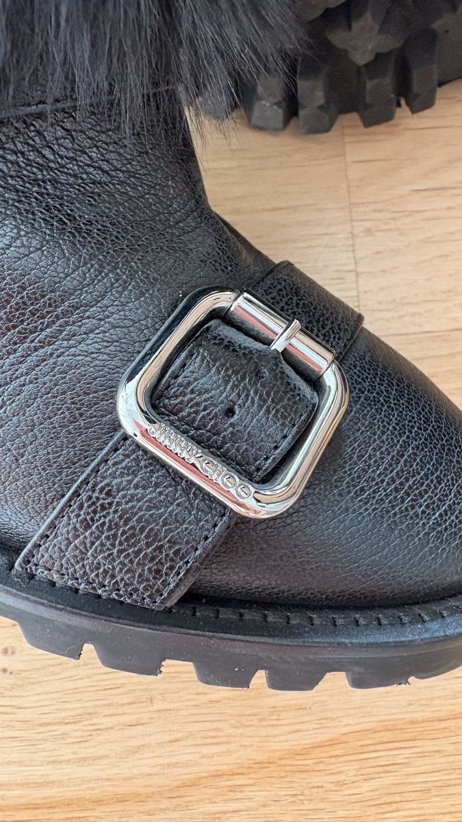 Jimmy Choo Scarpe da donna: Jimmy choo ankle boots block heel 35 shearling lined – Usato da Meilen venduto da sha_zwb2 2
