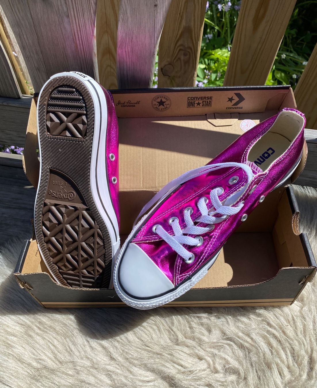Converse Scarpe da uomo: Neue Converse in Magenta Glow Gr. 38 – Nuovo e nell'imballaggio originale da Roches BE venduto da Anamun 2
