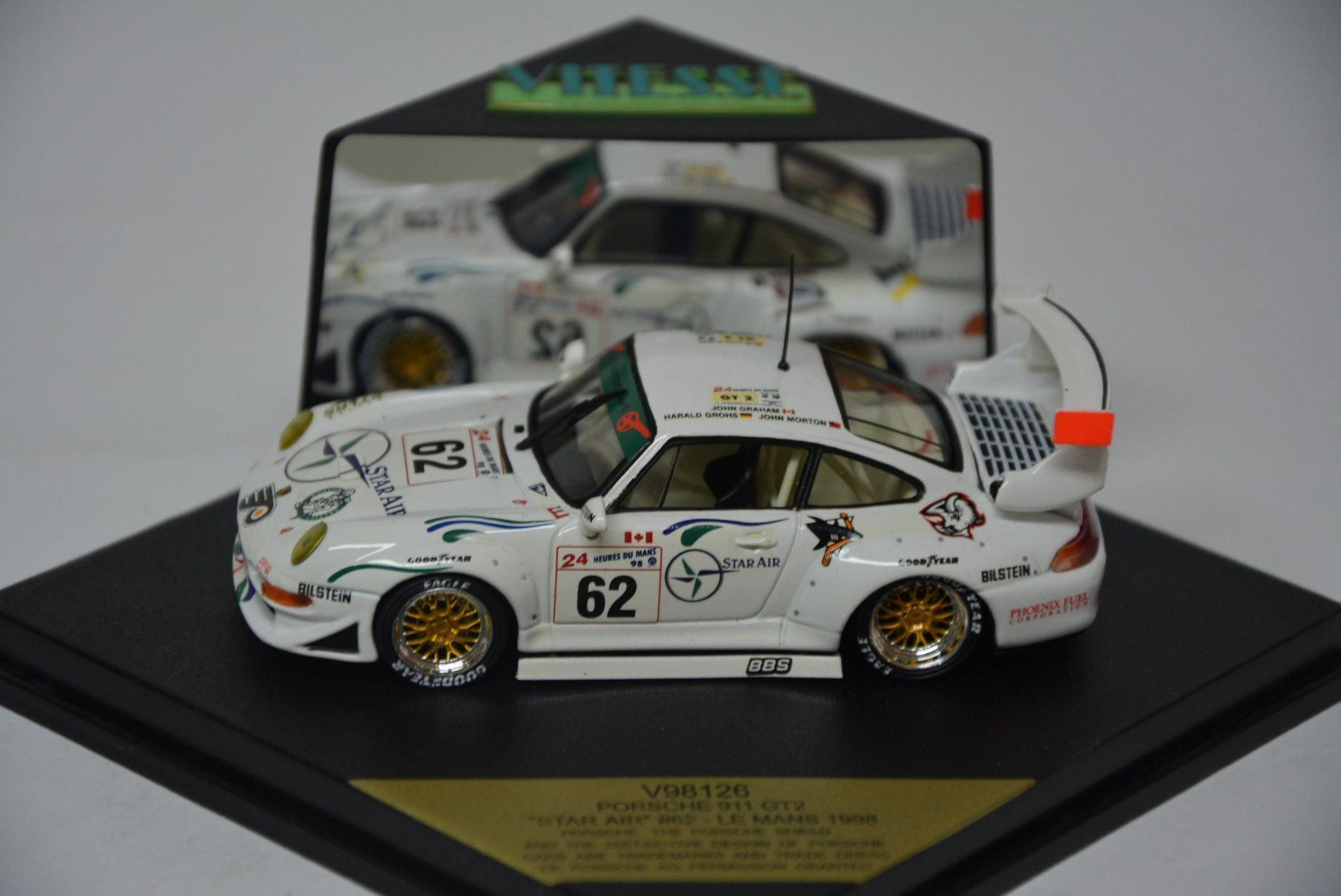 Porsche Modellini d'auto: Porsche 911 GT2 , Le Mans 1998 , 1:43 – Nuovo (secondo la descrizione) da Goldach venduto da Feivel9 1