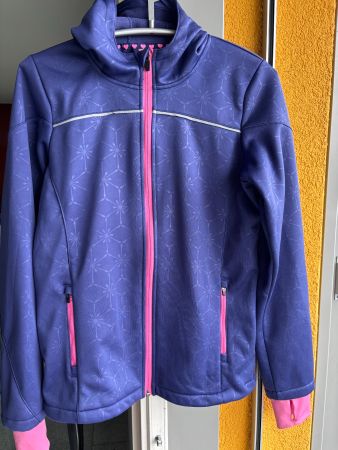 JACKE sportlich mit Kapuze, Grösse 36