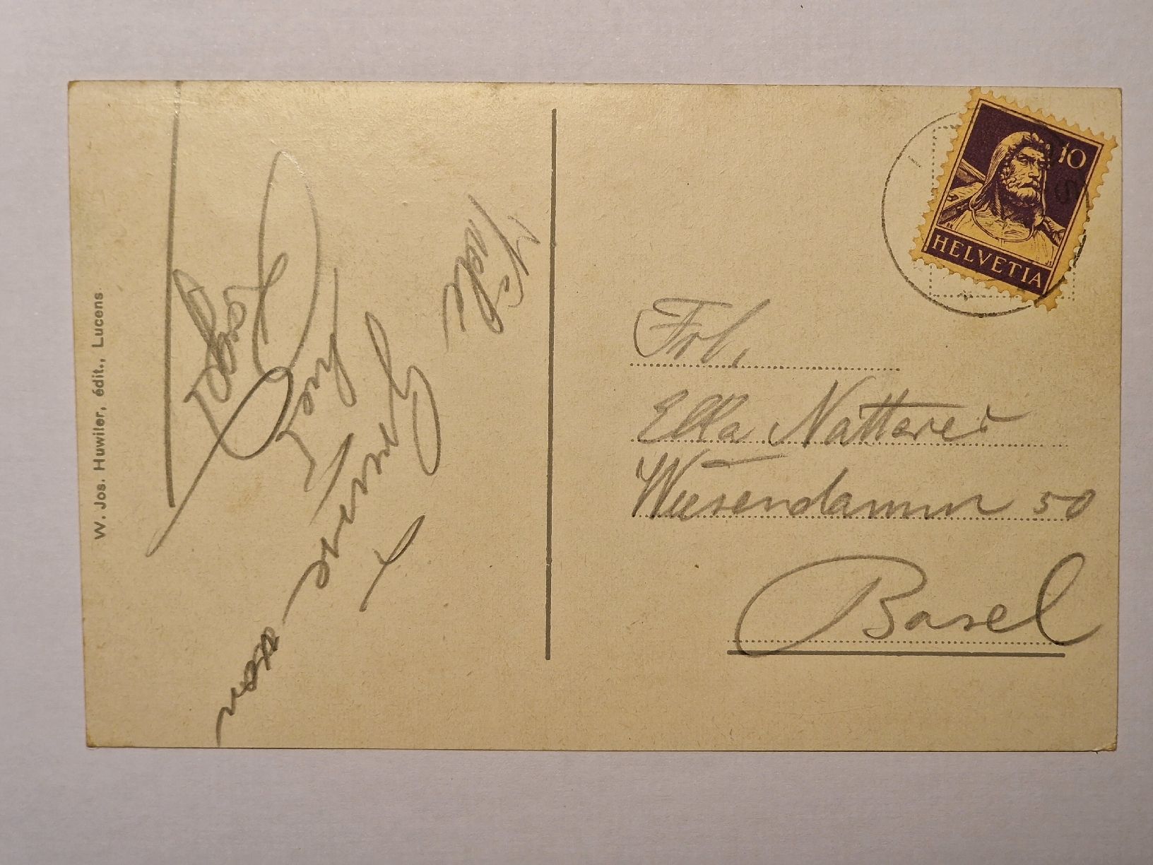 Cartoline postali: Chateau de Lucens – Usato da Rüegsauschachen venduto da Hbru 1