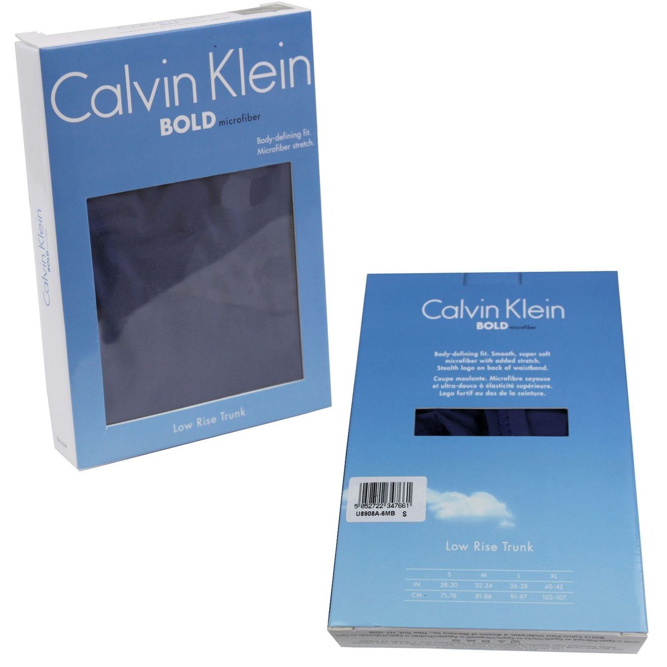 Calvin Klein Unterwäsche: Calvin Klein Herren Unterhose Boxer Trunk/blau / Gr.L – Neu und originalverpackt aus Wohlenschwil von EddieS-Outlet 2