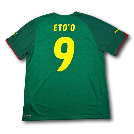Kamerun – Saison 2010/11 – Heimtrikot – XL – Puma – Eto'o #9