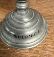 Zinn Kelch Kurt Wölfinger graviert Jahrgang 1960 antik