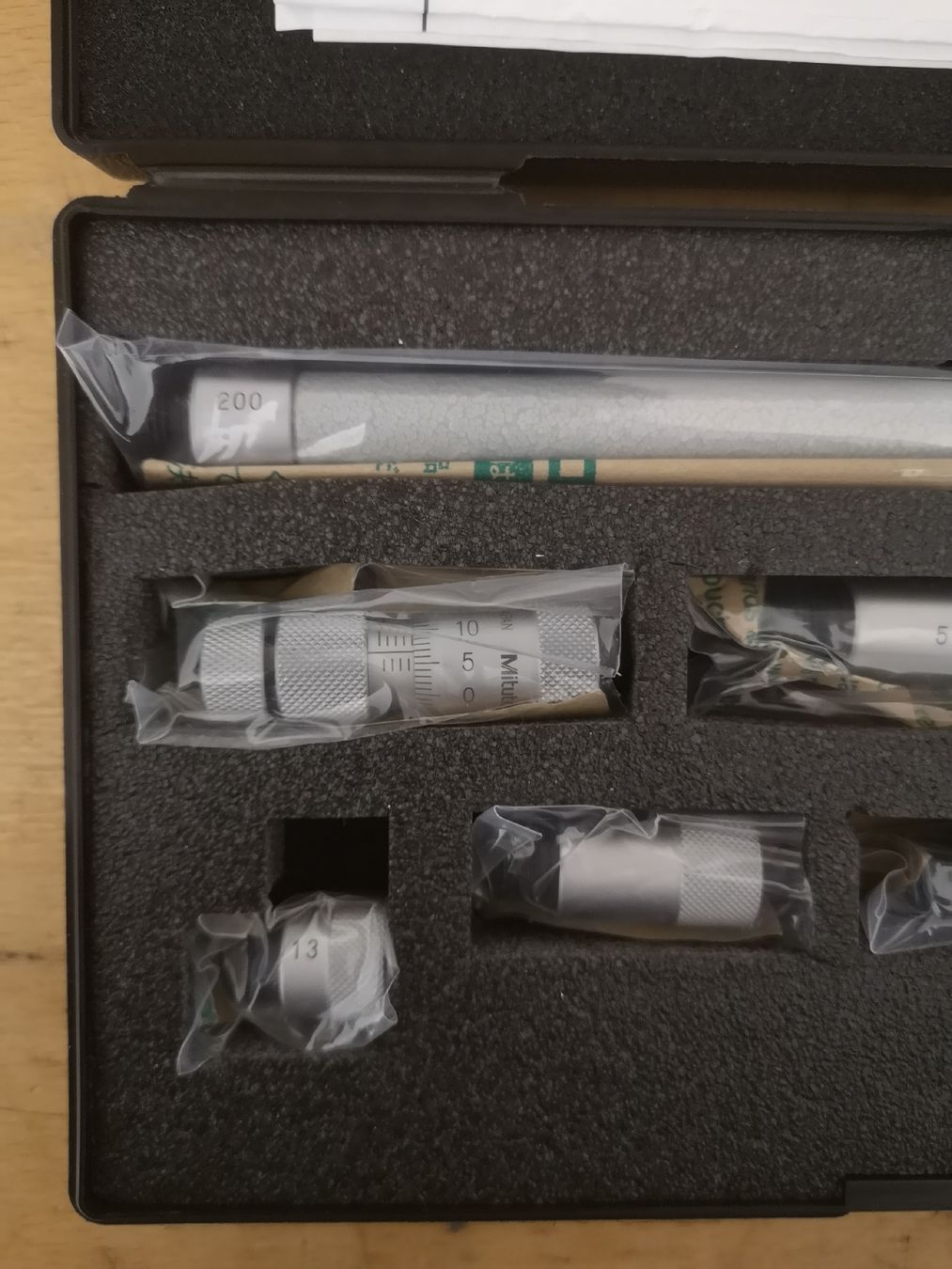 Mitutoyo Misurare: Innenmikrometer 50-500mm – Nuovo e nell'imballaggio originale da Berg (Dägerlen) venduto da SCH.B. 1