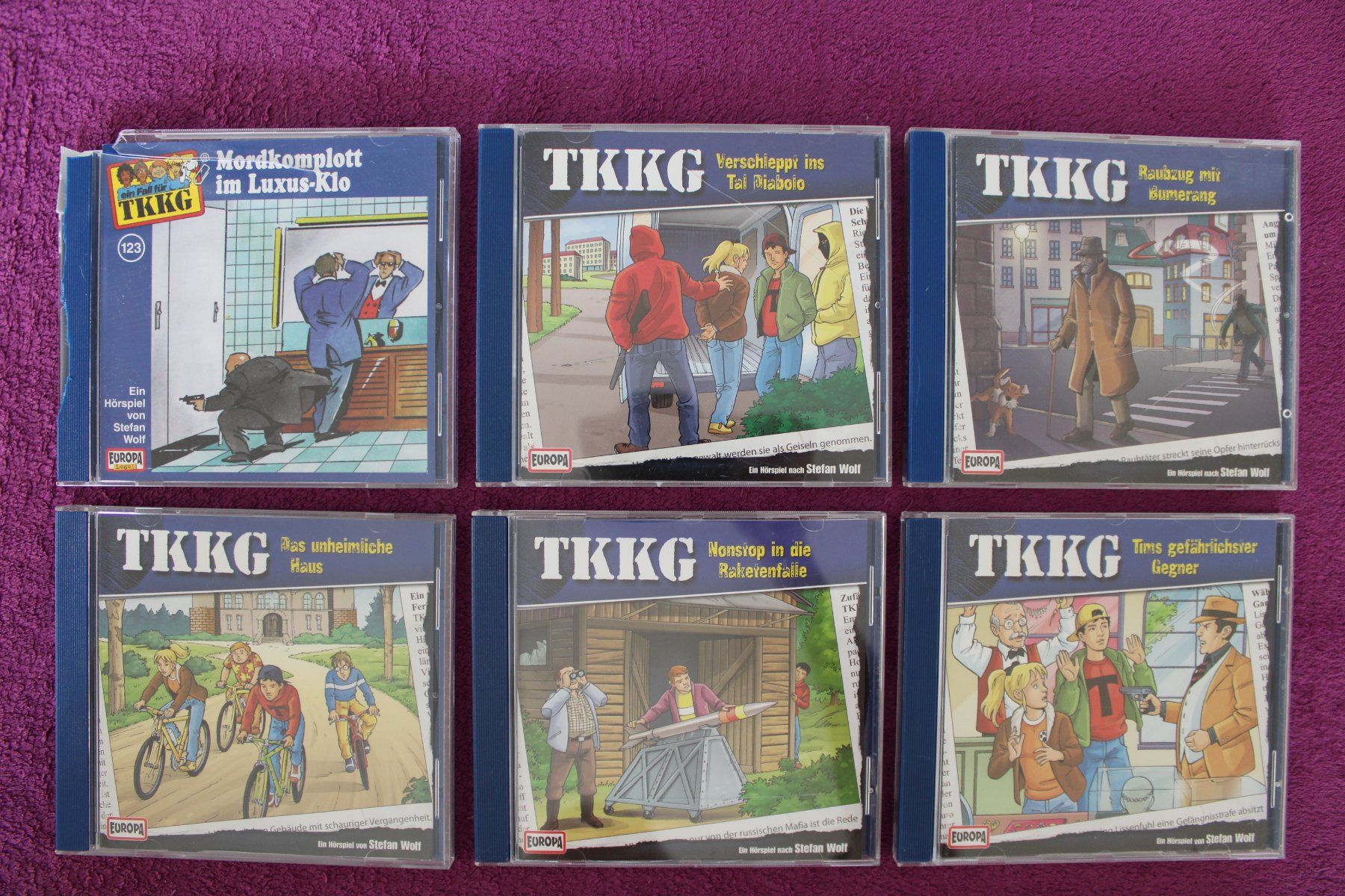 CDs: 6 - TKKG - Hörspiel - CD´s – D'occasion à Müllheim Dorf par Seeeule01