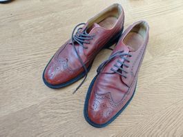 Navyboot elegante Schuhe aus Leder Gr. 9 / M / 8