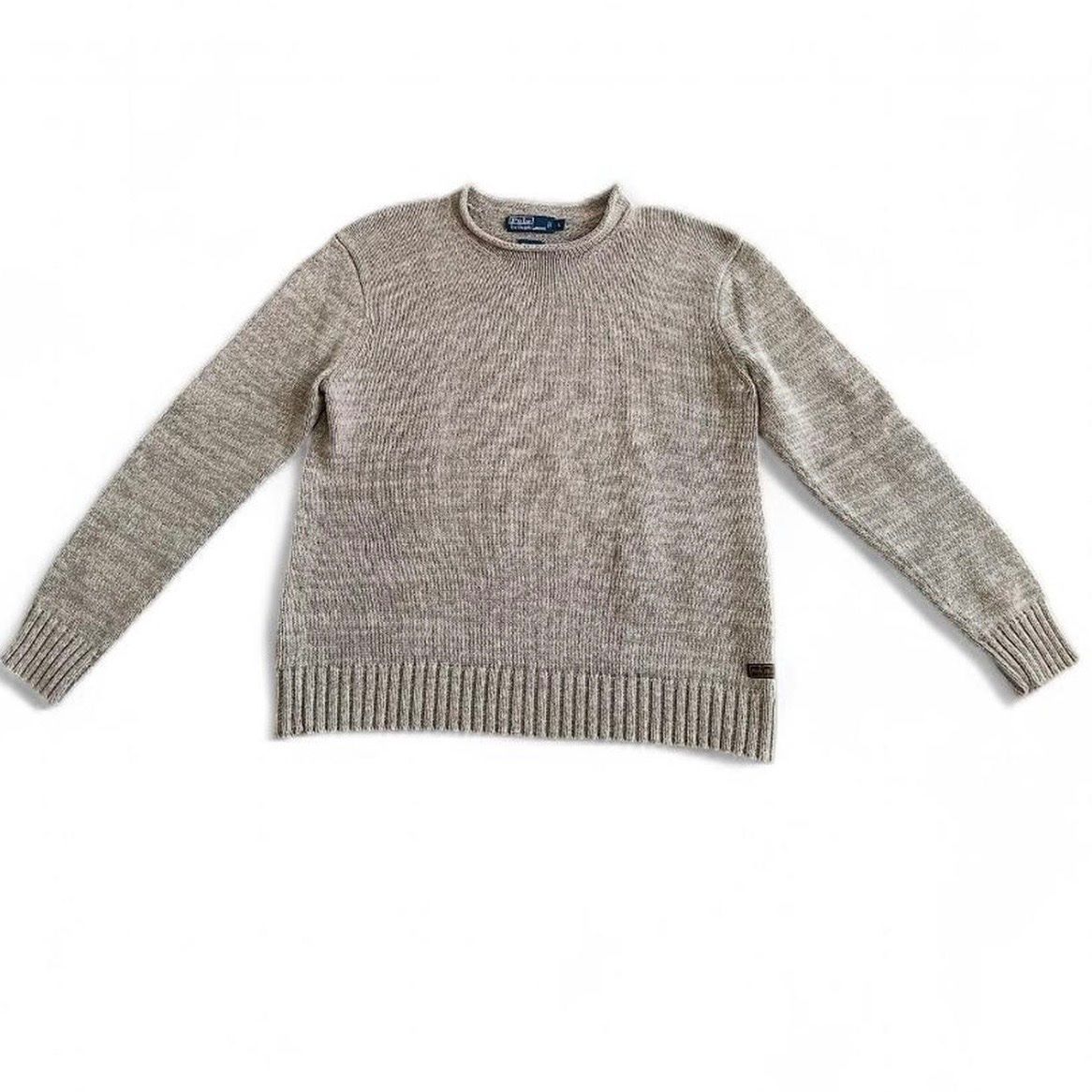 Polo Ralph Lauren : Pull Polo by Ralph Lauren beige gris taille L – Usato da Genève venduto da lim_c5vf