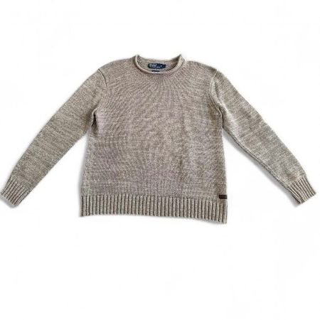 Pull Polo by Ralph Lauren beige gris taille L