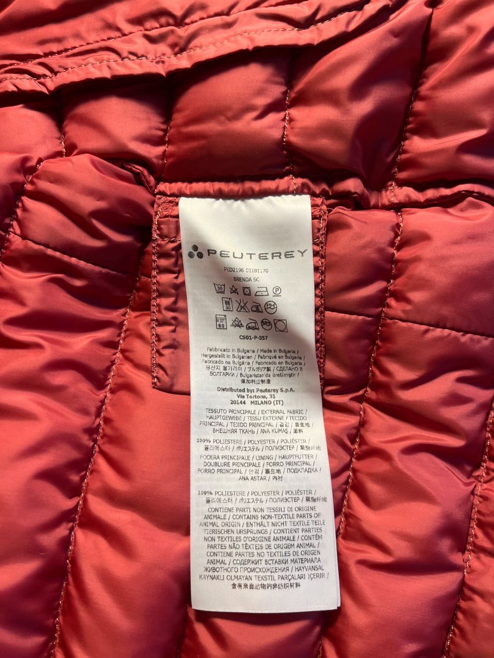 Peuterey Jacken: Peuterey Steppjacke, Grösse 38, Goose down – Gebraucht aus Luzern von Lampion 3