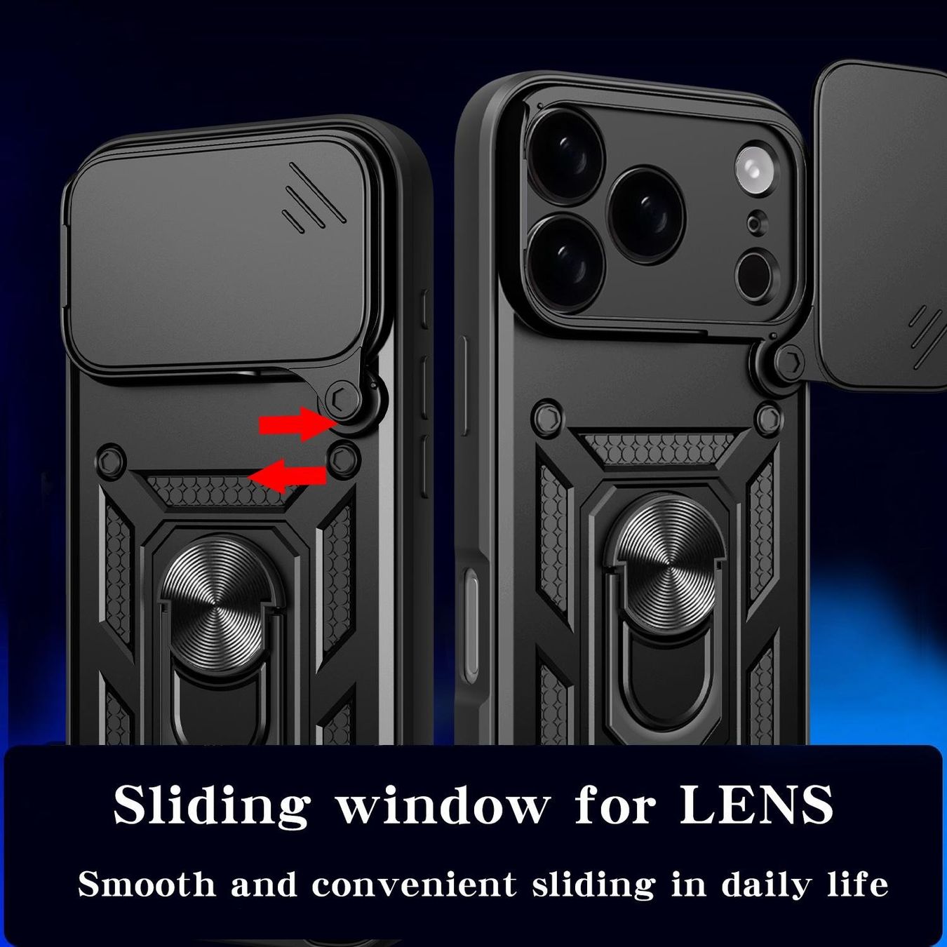 Cover & Protezioni schermo: iPhone 17 PRO Hülle Cover Ring Case Etui Coque Tasche Robust – Nuovo e nell'imballaggio originale da Volketswil venduto da coverandmore 7