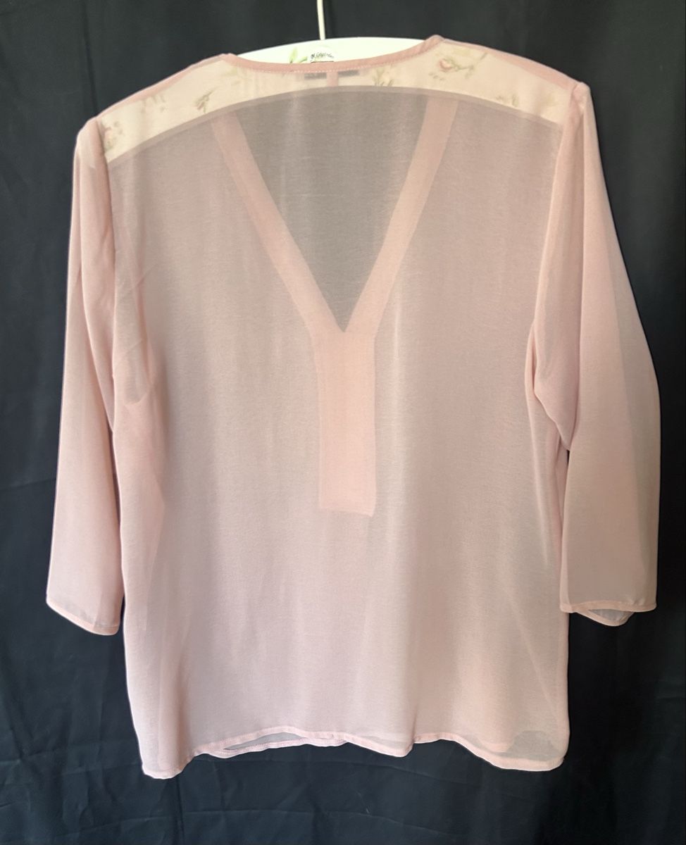 Anna Field Blusen: Anna Field Blouse, Size 40, Light Pink, Sheer Fabric – Neu (gemäss Beschreibung) aus Zürich von Mistral61 1